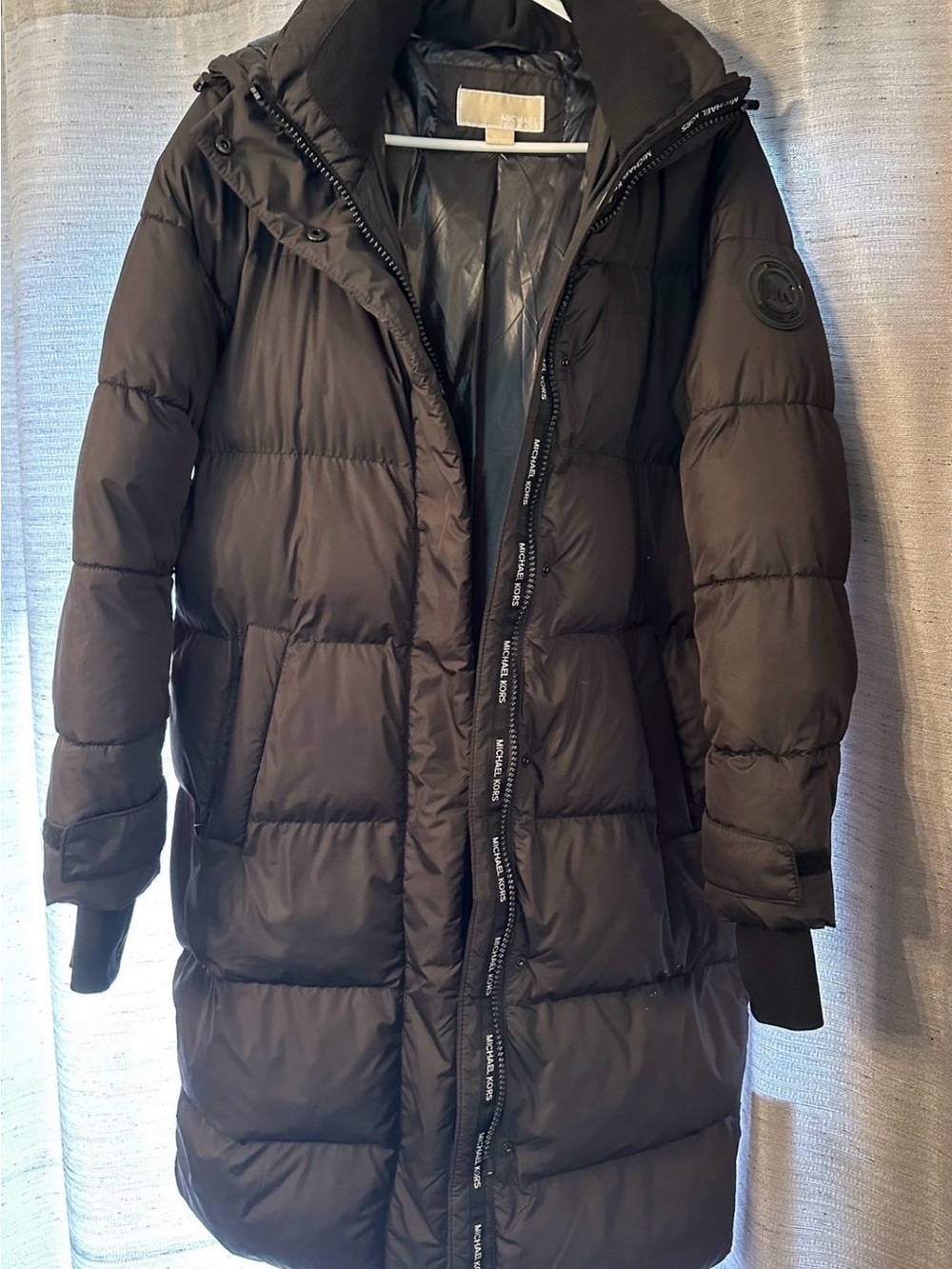 Michael Kors Black Puffer Coat